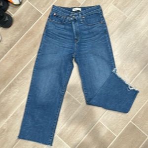 Madewell Slim Wide Leg Crop